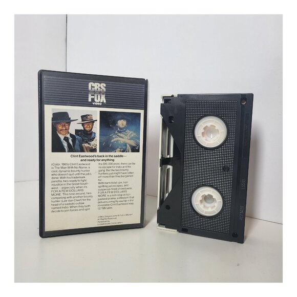 For a few dollars more BETA Tape Betamax (Not VHS) Clint Eastwood - Picture 2 of 2